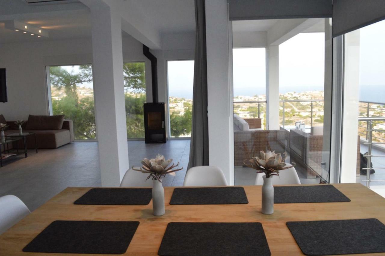 Villa Panorama Agia Marina Mikrolimanou Exterior foto